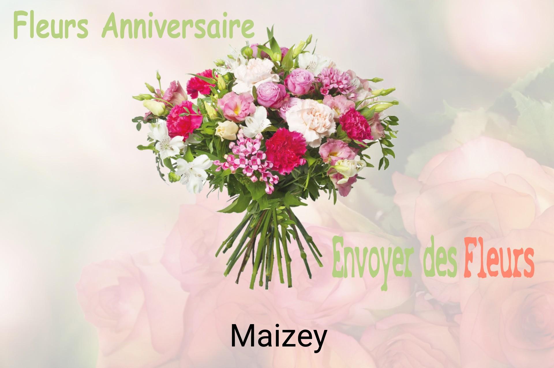 Bouquet de fleurs d’anniversaire livré à Maizey